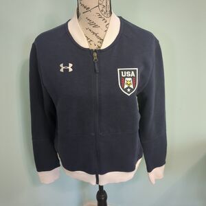 Under Armour USA Stars & Stripes Bomber Women’s Jacket medium